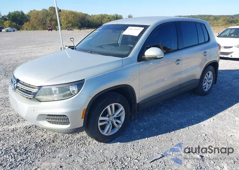 2012 Volkswagen Tiguan S z USA, uszkodzony, nr VIN WVGAV7AX1CW586635